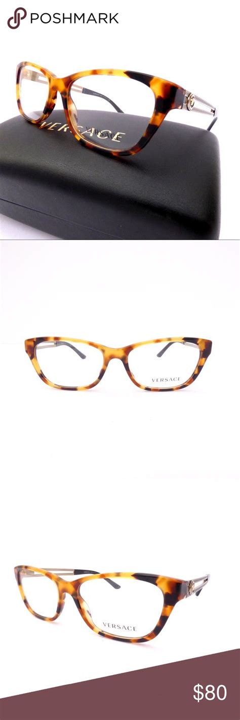 versace glasses tortoise shell|Versace tortoise shell eyeglasses.